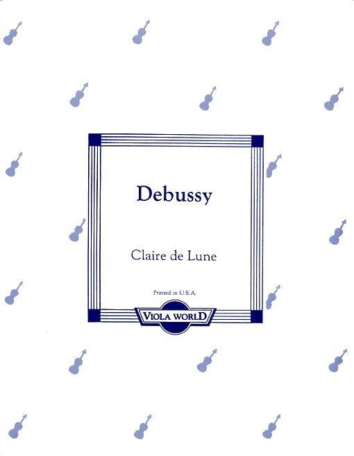 Clair De Lune Per Viola E Piano